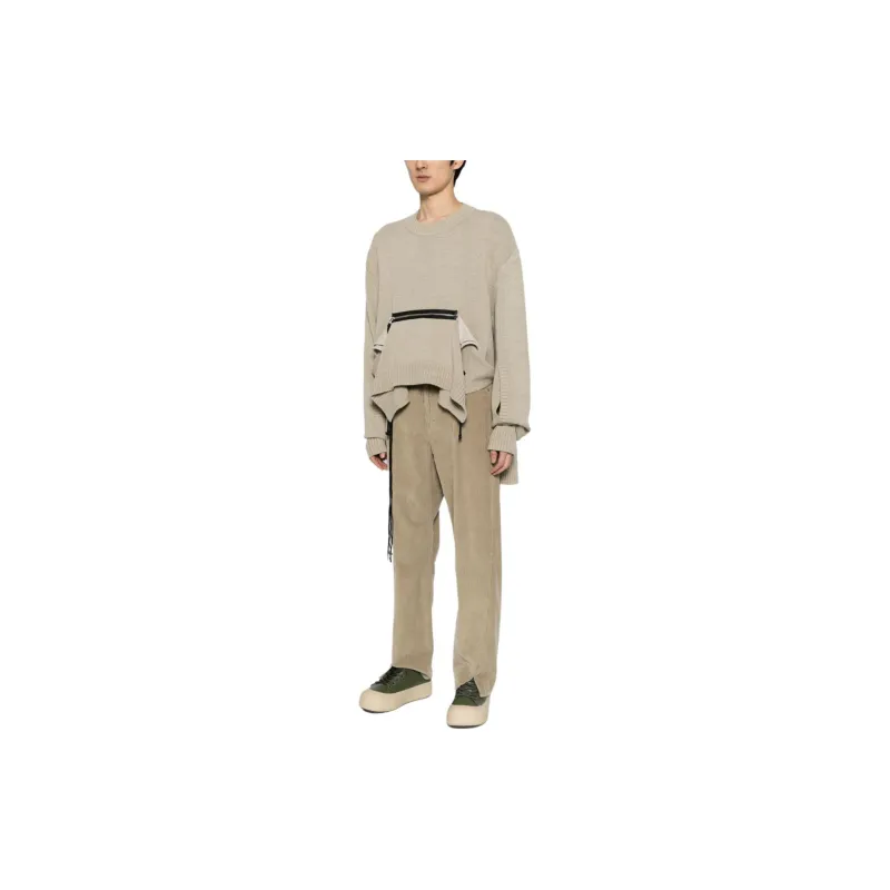 CRAIG GREEN Zip pocket Asymmetric Jumper-3