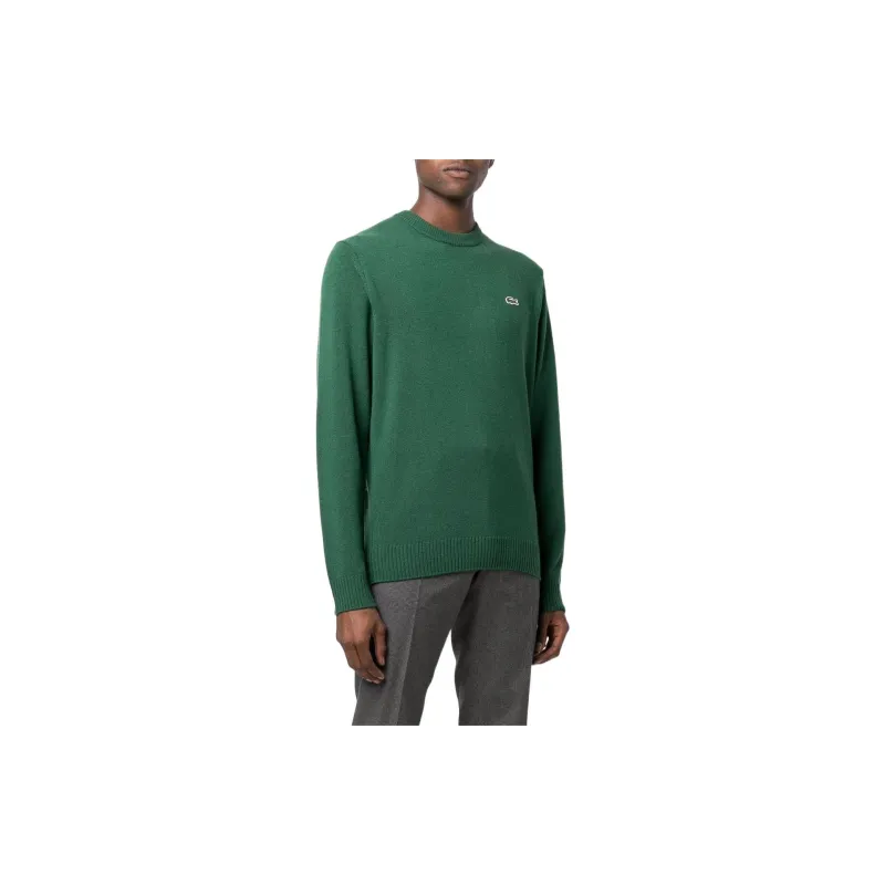 LACOSTE Crew-neck Wool Sweater-3