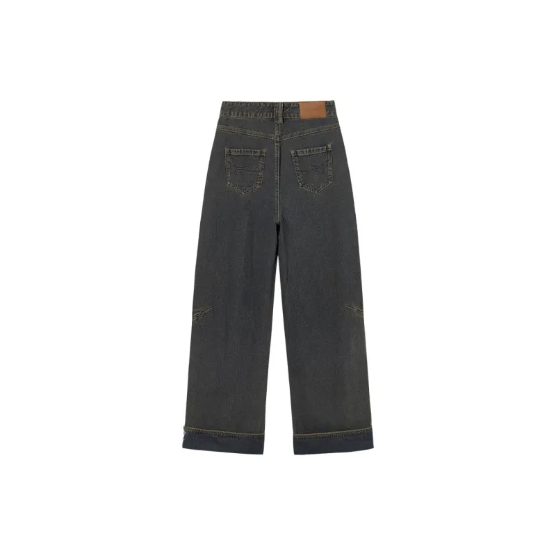 EPTISON WOMAN Jeans Women's Vintage Denim Blue-1