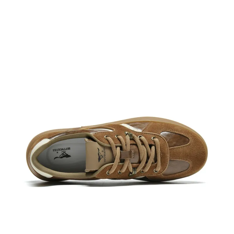 SEPTWOLVES German Army Trainers Low Top Casual Shoes Men's-10