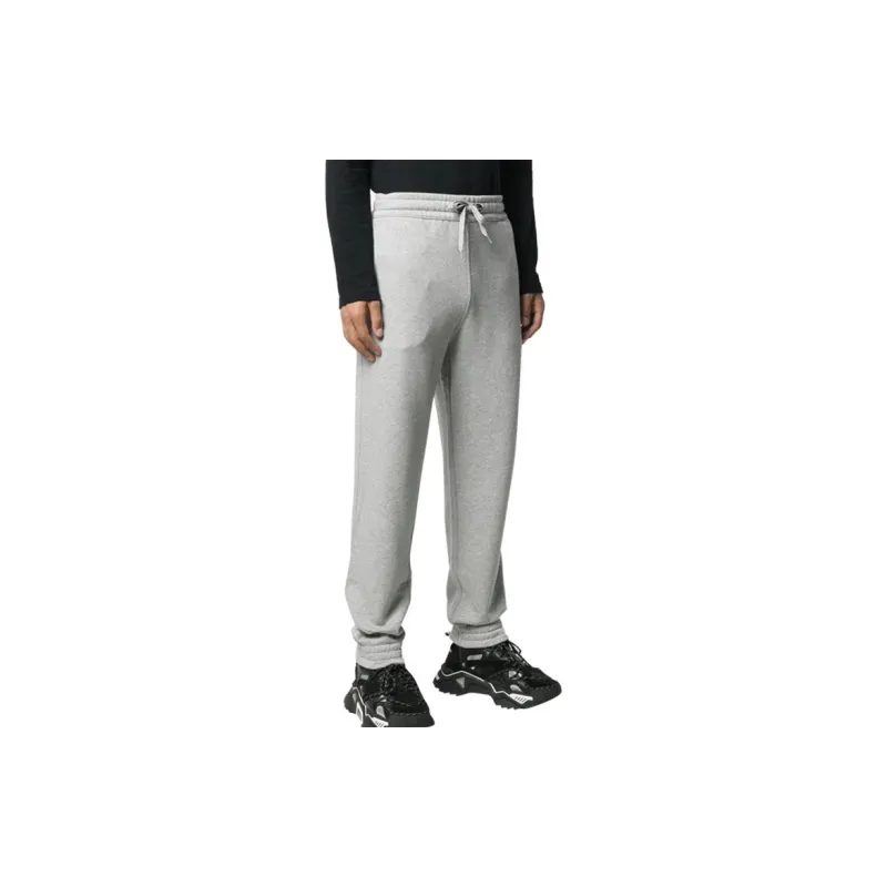 Burberry Knitted Sports Pants Men's Gray-1