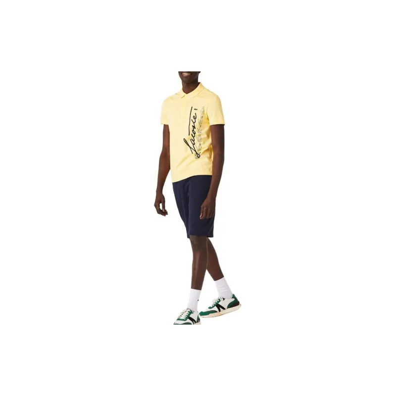 LACOSTE Polo Shirt Men's Yellow-1
