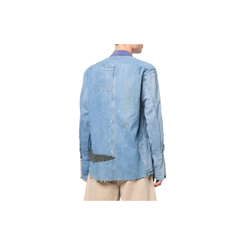 GREG LAUREN Jackets Unisex Blue-2