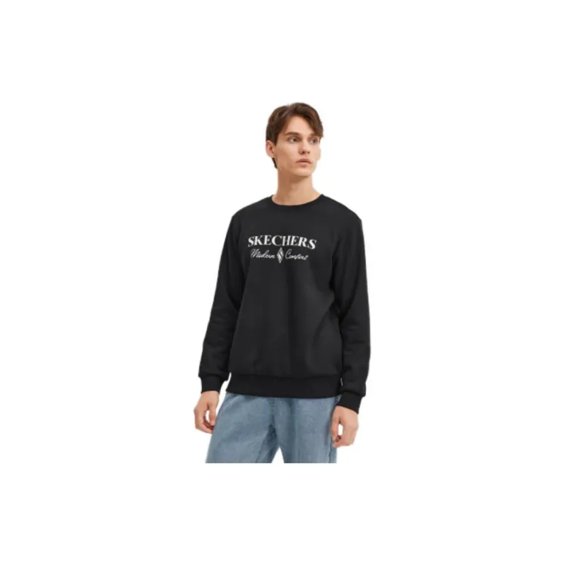 Skechers Diamond Series Sweatshirts Unisex Carbon Black/0018-2