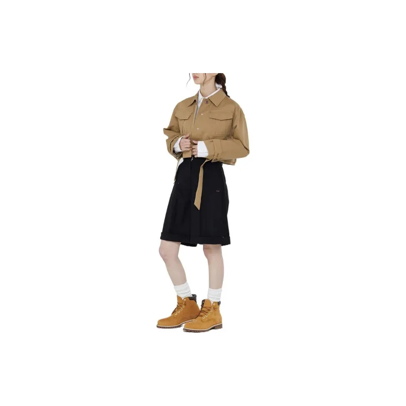 RMTCRW ROMANTIC CROWN Jackets Unisex Beige Yellow-3