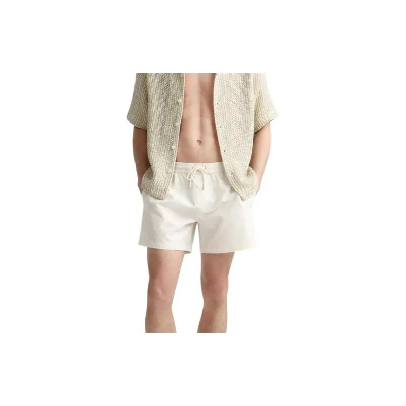 ZARA Swimming Shorts Men's Raw White-3