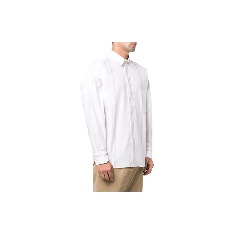 Ferragamo Shirts Men White-3