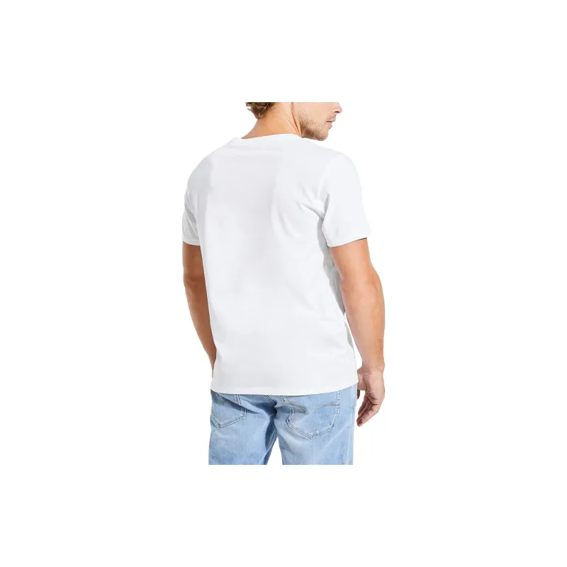 GUESS T-Shirts Men White-1