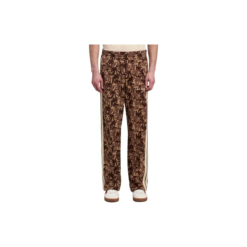 PALM ANGELS Camo Palm Tree Printed Track Pants-1
