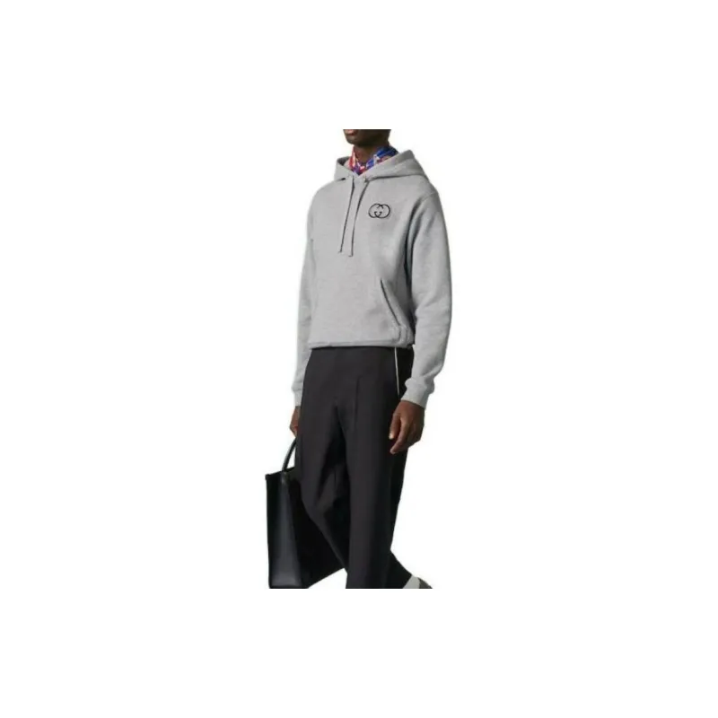 GUCCI FW23 Sweatshirt Men's Gray-3