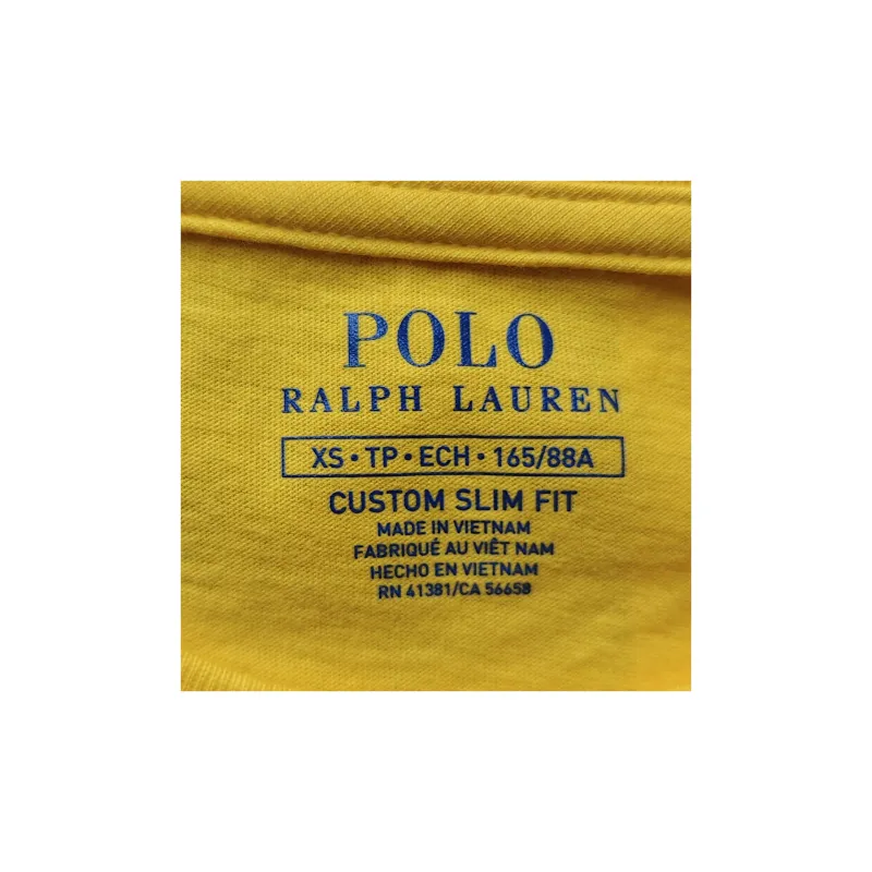 Polo Ralph Lauren T Shirt Men's Yellow-4