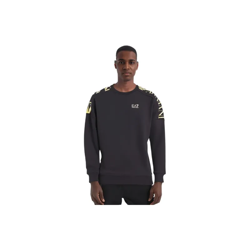 EMPORIO ARMANI EA7 Sweatshirt Men's Black-4