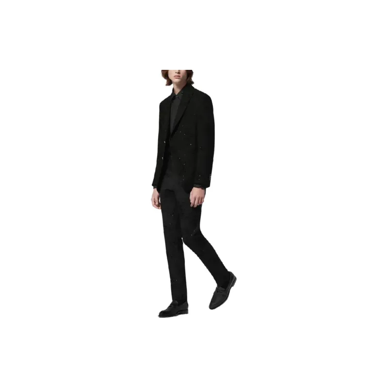 LOUIS VUITTON Monogram Wool Evening Pants-3