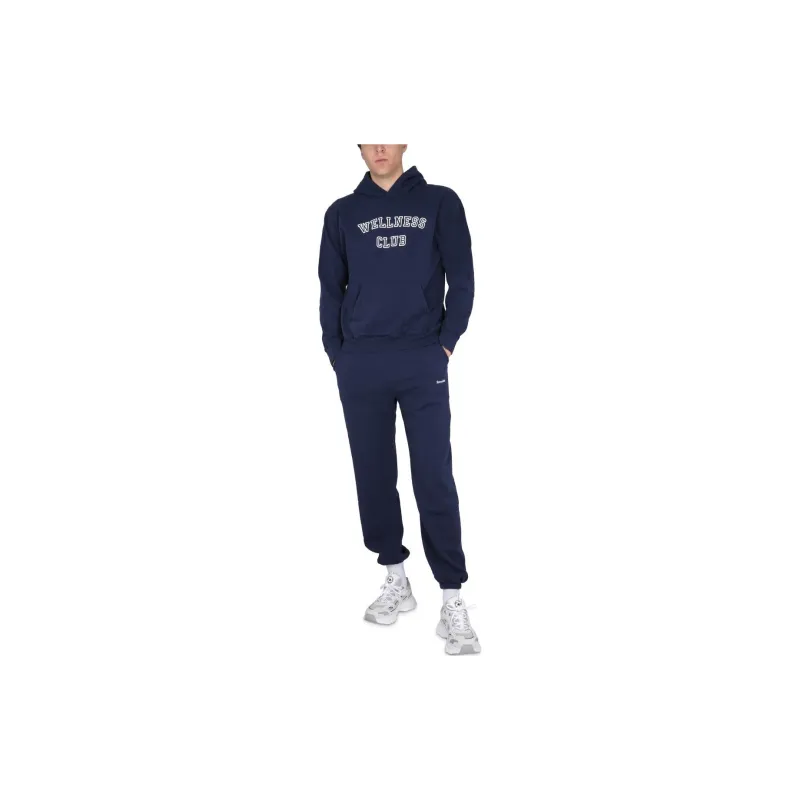 SPORTY & RICH Slogan Printed Long Sleeved Hoodie-1