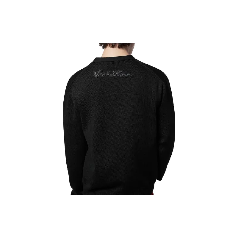LOUIS VUITTON FW23 Knitwear Men's Black-3
