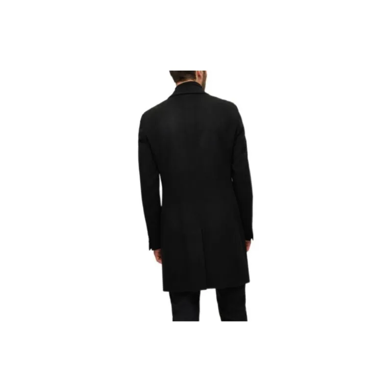 HUGO BOSS Coats Men Black-2