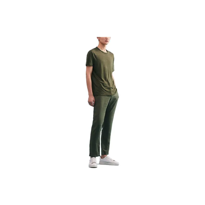 GANT Casual Pants Men Grass Green-1