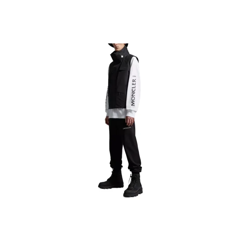 Moncler X Hyke Logo Detailed Zip-Up Padded Gilet-2