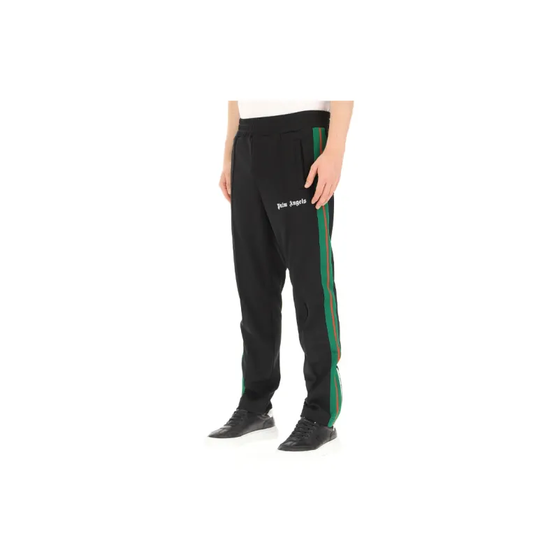 PALM ANGELS Side Stripe Track Straight Fit Pants-2