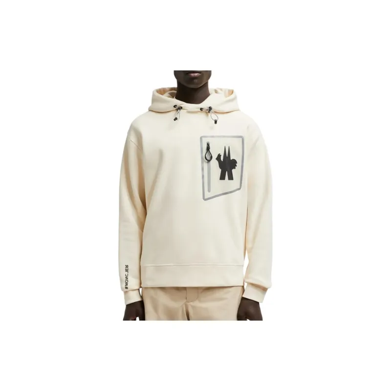 Moncler Grenoble Logo Printed Hoodie-1