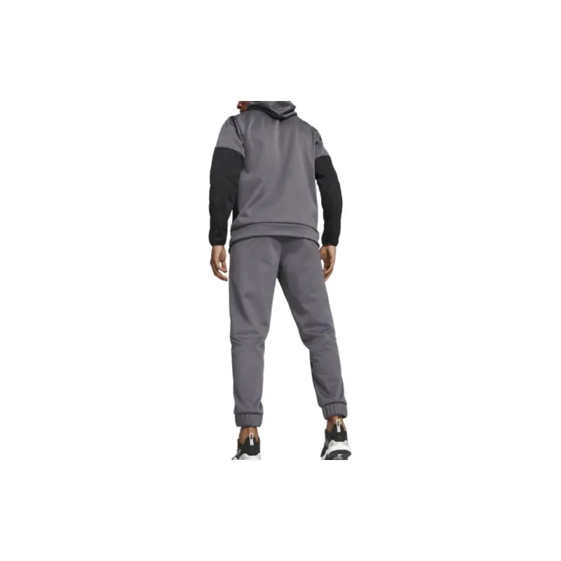 PUMA Knitted Sports Pants Men's Gray-2