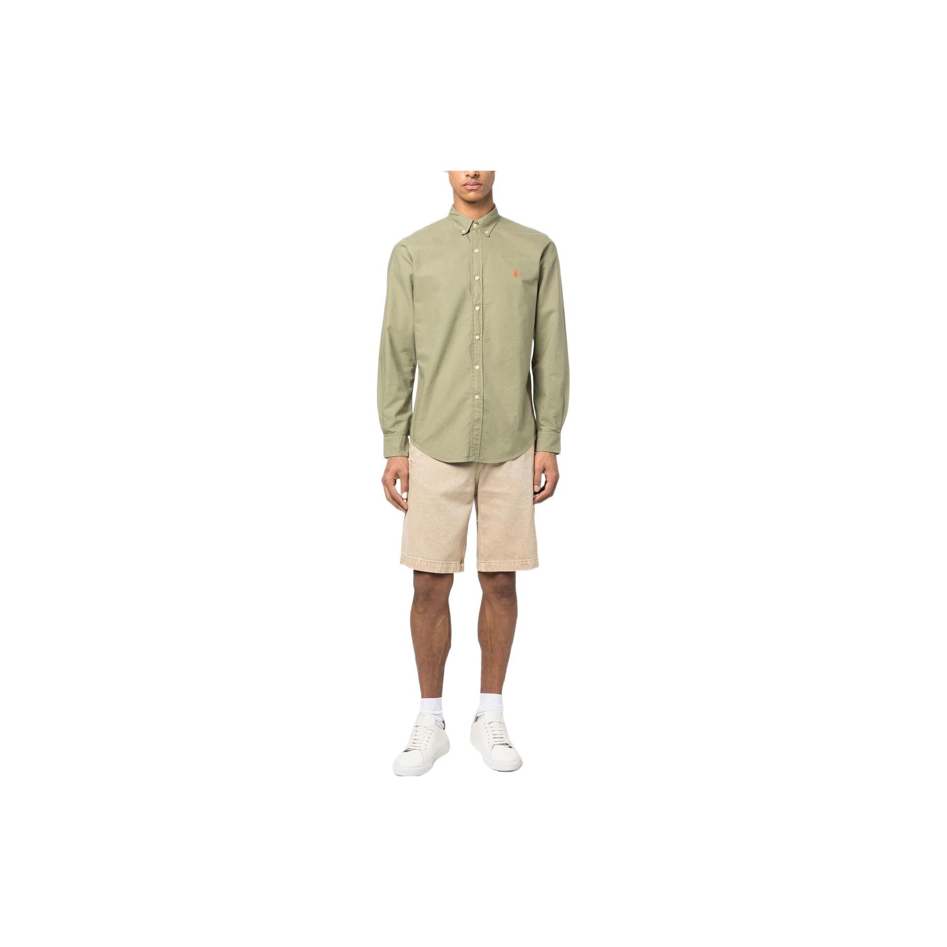 Polo Ralph Lauren Garment-Dyed Oxford Shirt L - POIZON