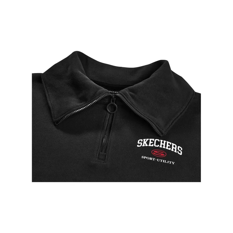 Skechers Colorful Sweatshirts Women's Carbon Black/0018-2