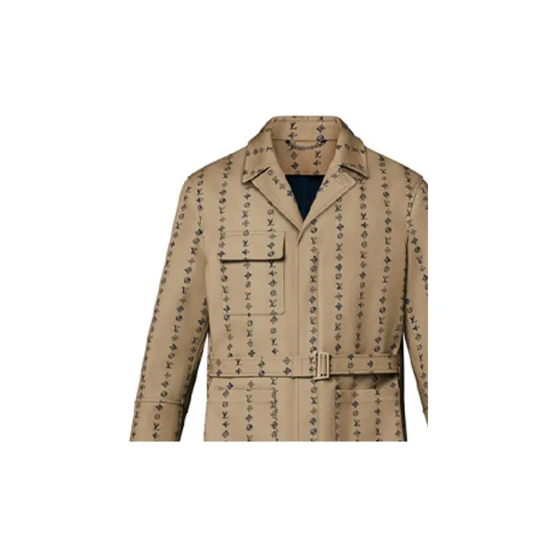 LOUIS VUITTON SS22 Coat Men's Khaki-3
