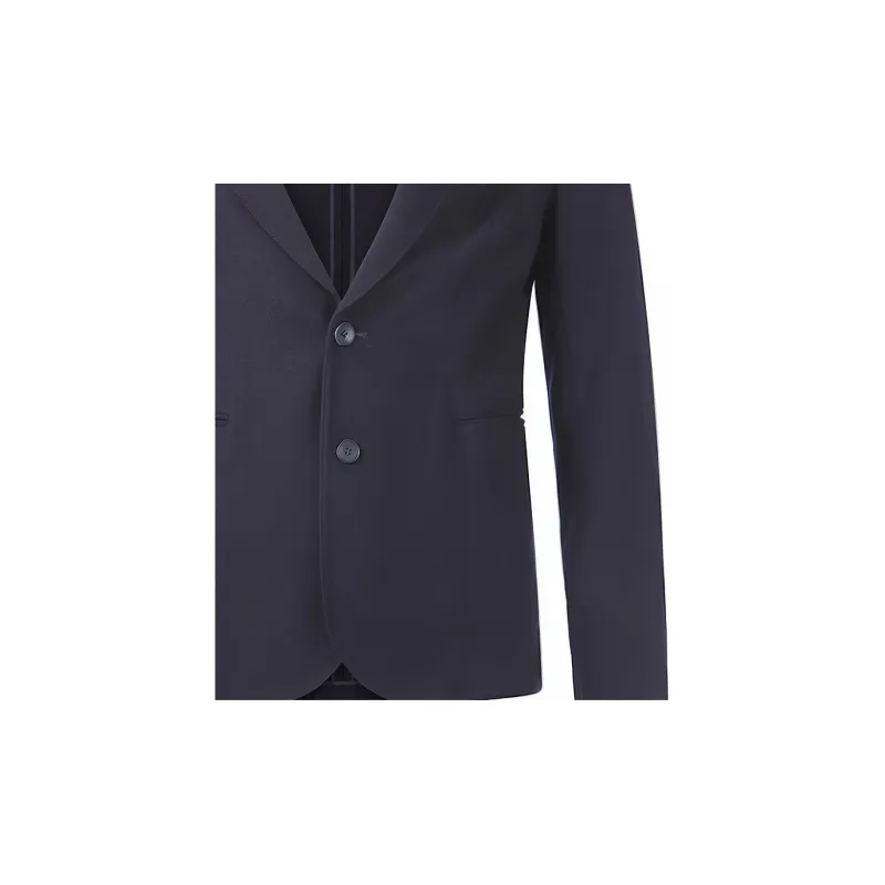 EMPORIO ARMANI FW22 Business Suits Coats Men's Dark Blue-4