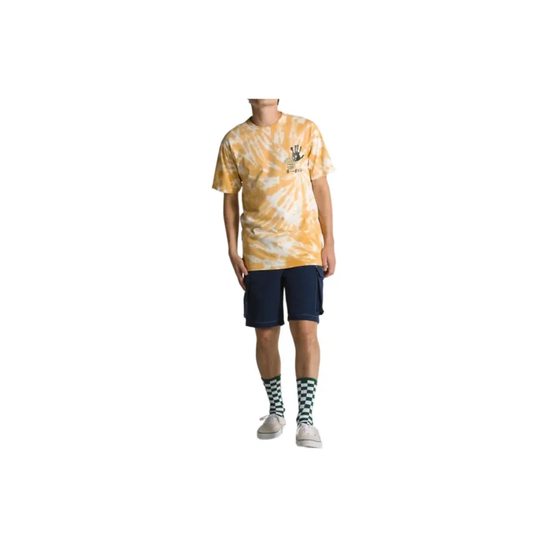 Vans X ZION WRIGHT OFF THE WALL T Shirts Unisex Orange-4