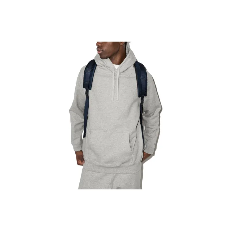 Snow Peak Logo embroidered Cotton Hoodie-8