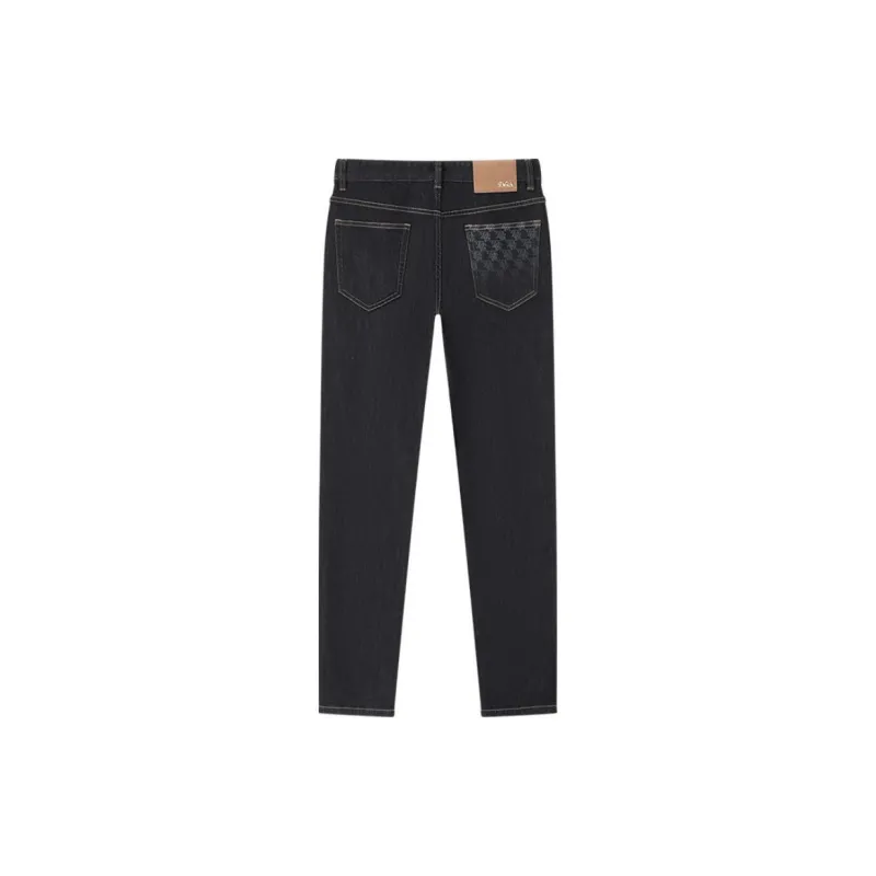 DEGAIA Jeans Men's Dark Denim Blue-1