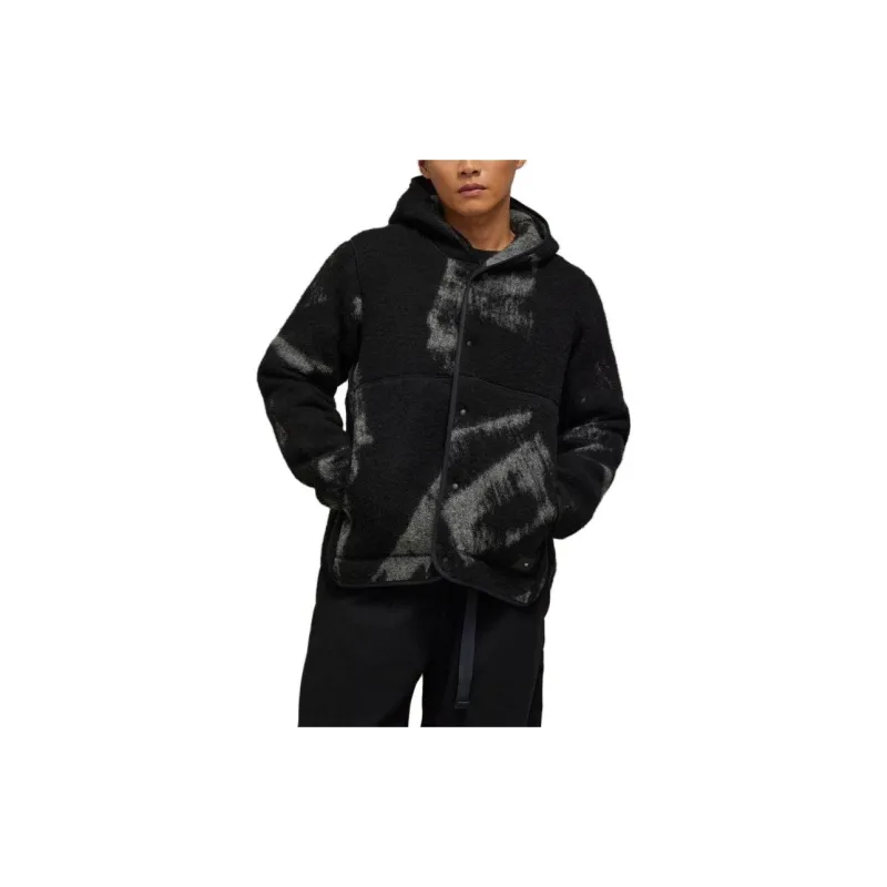 Y 3 Velvet Jackets Unisex Black-2