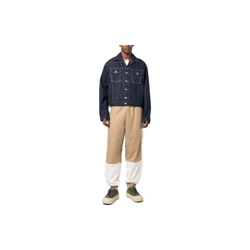 KENZO Contrast stitch Denim Jacket-3
