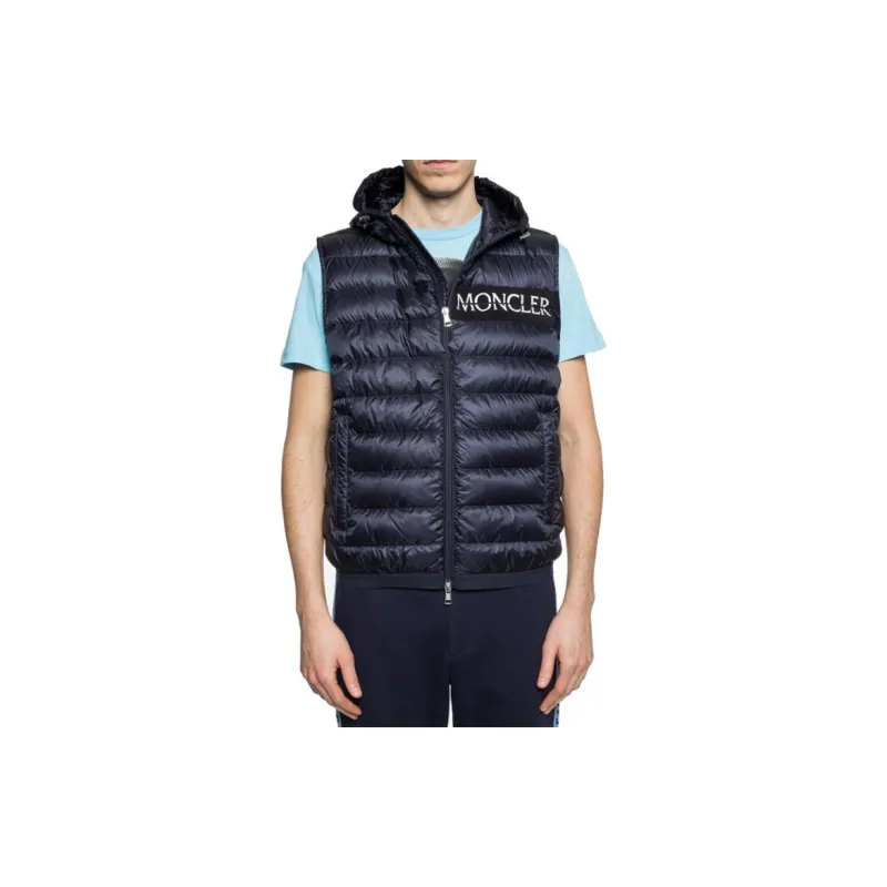 Moncler Vests Men Blue-2