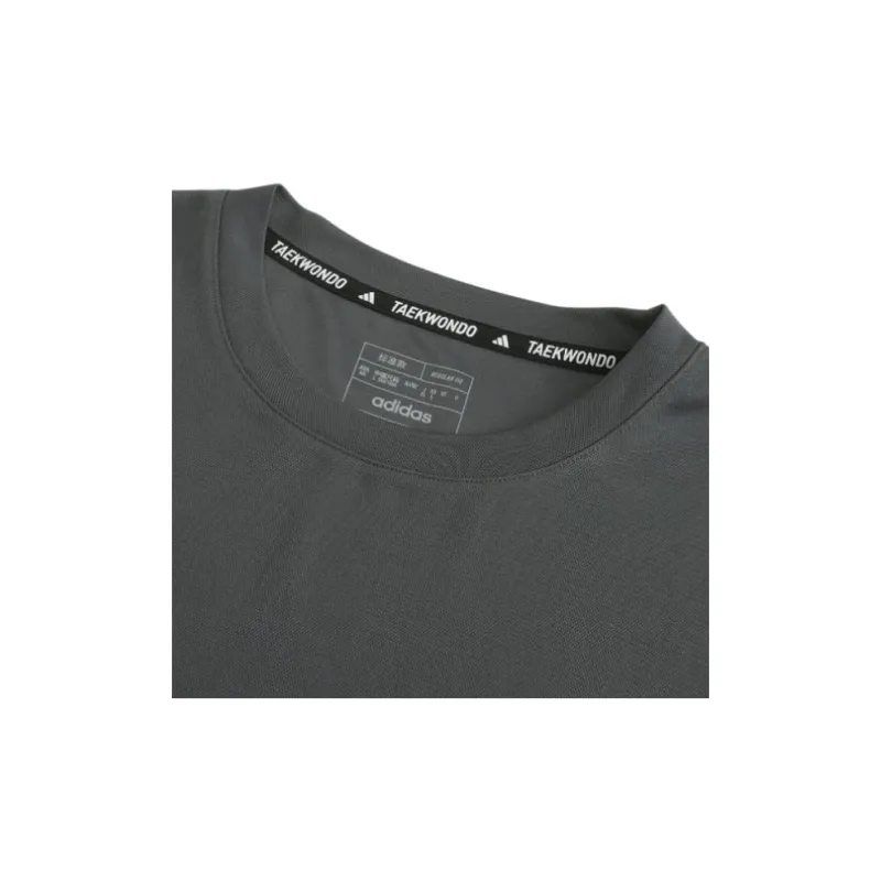 Adidas T-Shirts Men Dark Gray-5