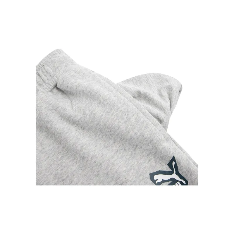 PUMA Knitted Sweatpants Men Gray-5