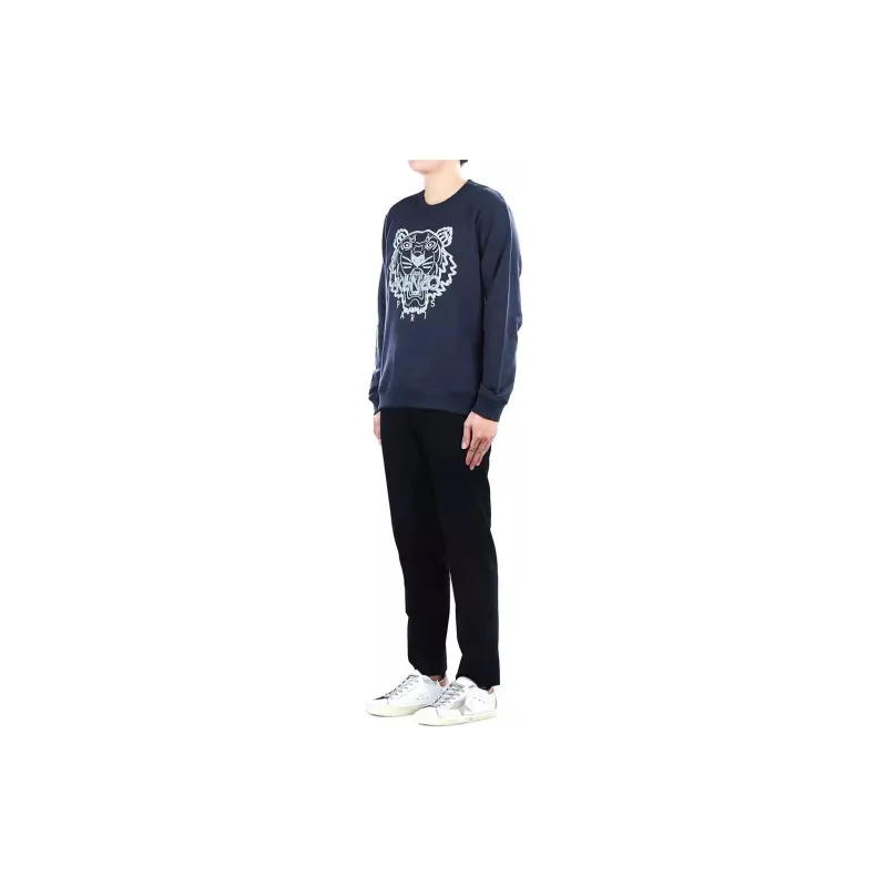 KENZO Sweatshirts Men Navy Blue-3