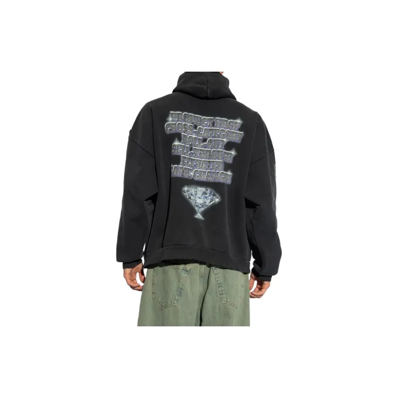 Balenciaga Large Fit Hoodie-2