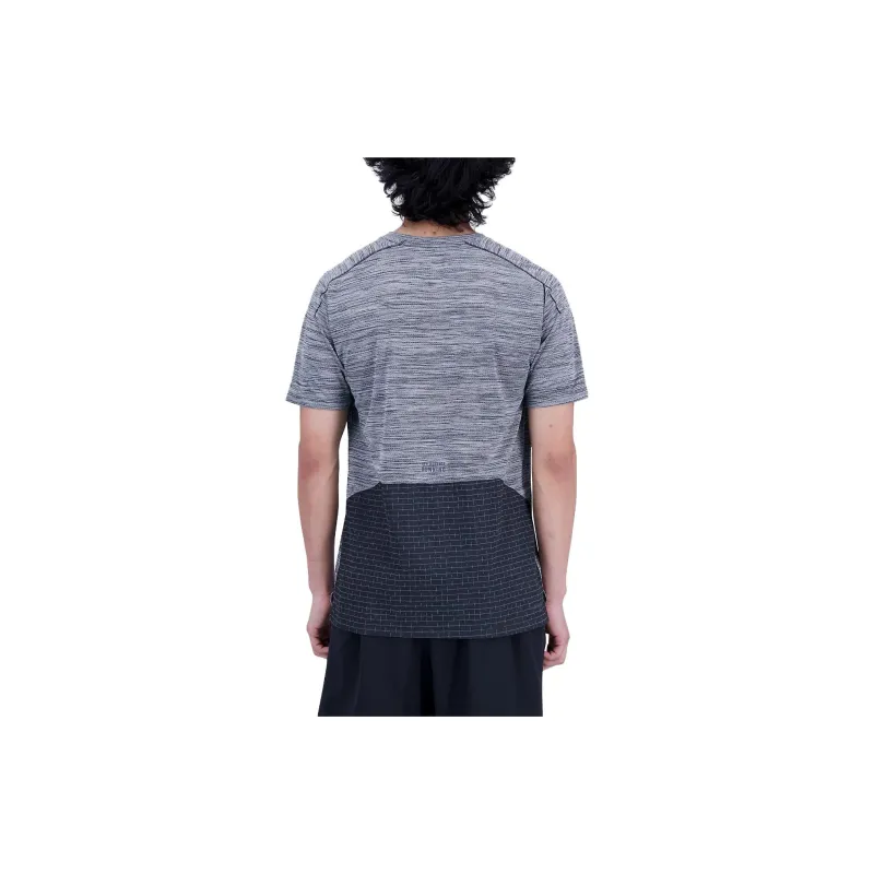 New Balance T Shirts Men Gray-3