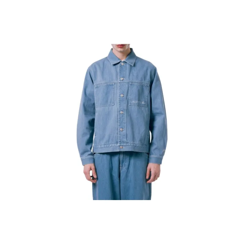 LACOSTE Jackets & Coats Men's Light Indigo-3