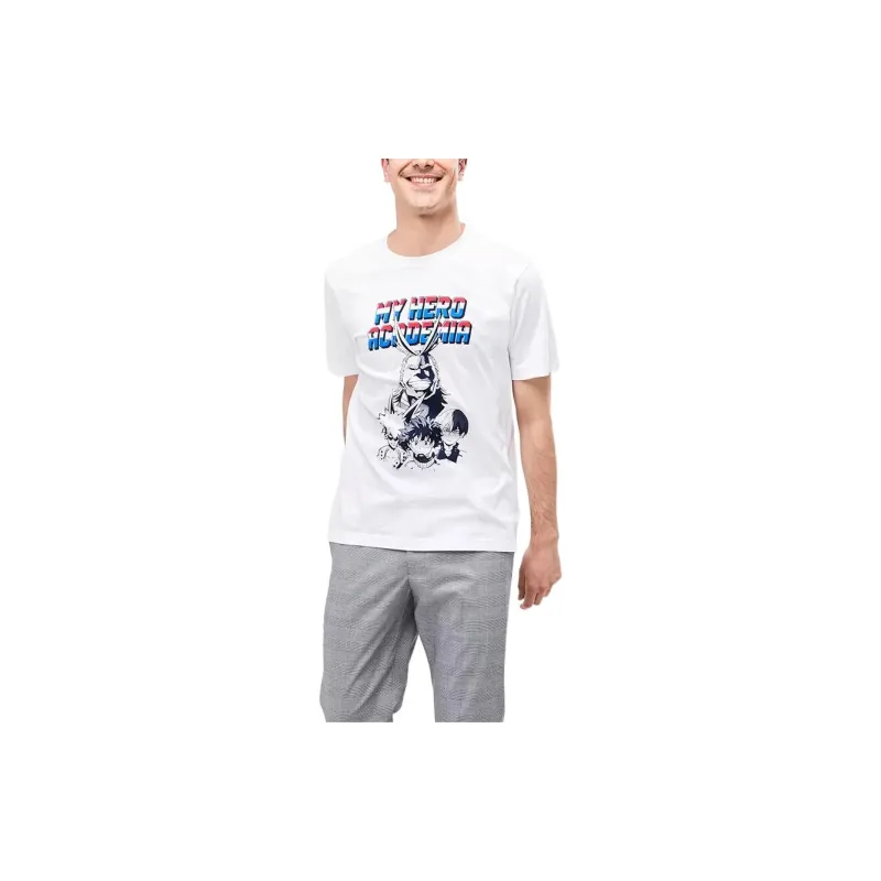 UNIQLO FW22 Fitted Straight T Shirt Unisex White-1