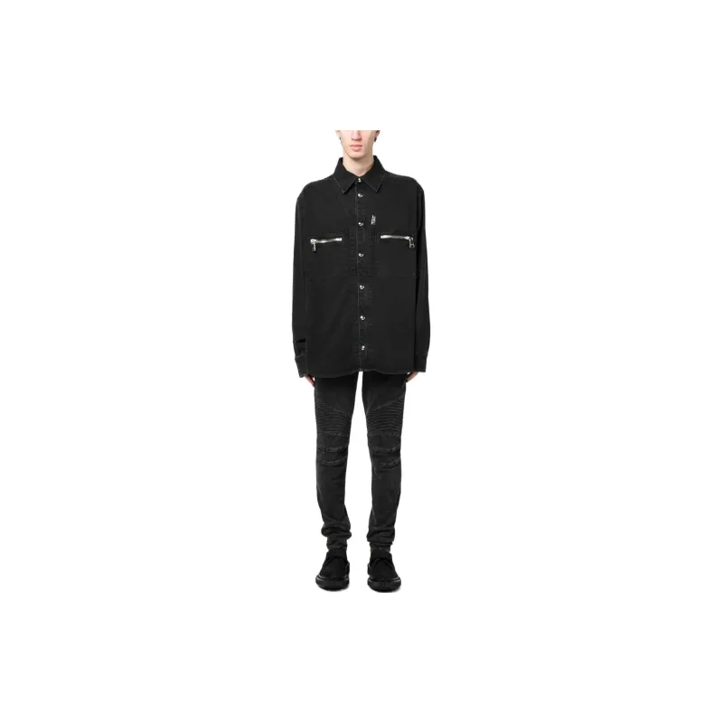 BALMAIN Zip pocket Shirt Jacket-2
