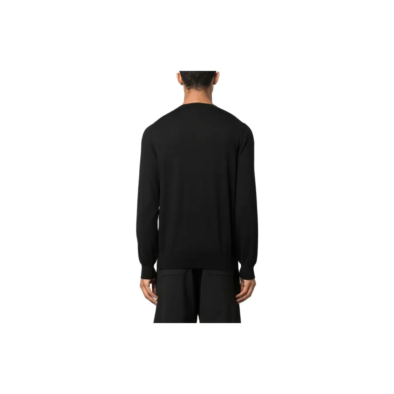Alexander McQueen Logo Embellished Crewneck Jumper-2