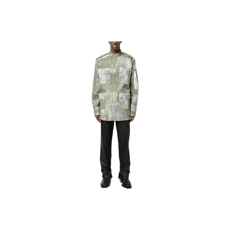 BALMAIN Faded effect Military Jacket-1