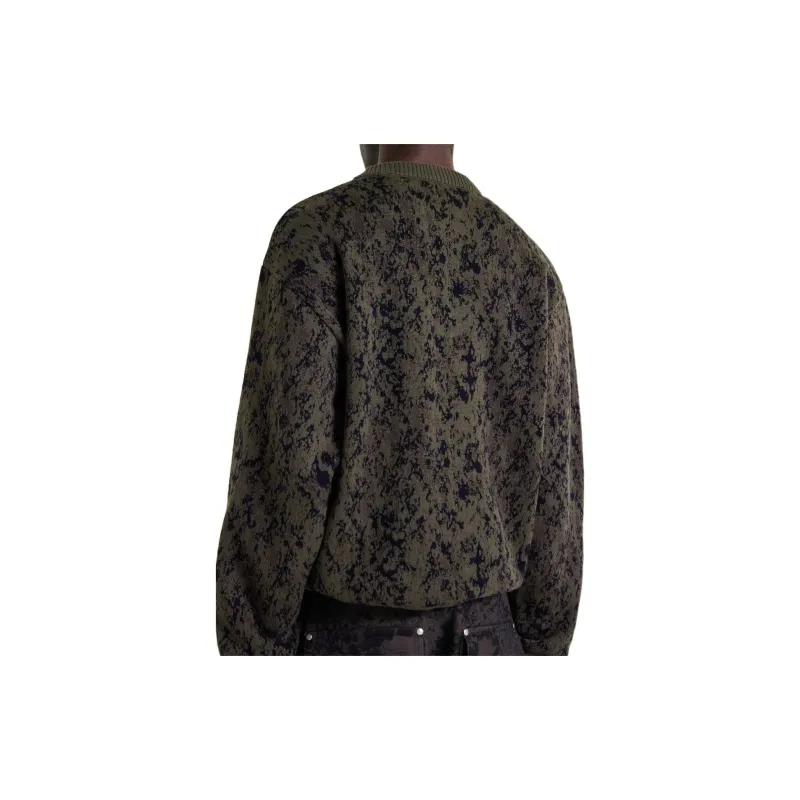REPRESENT Contrasting trim Crew neck Jumper-5