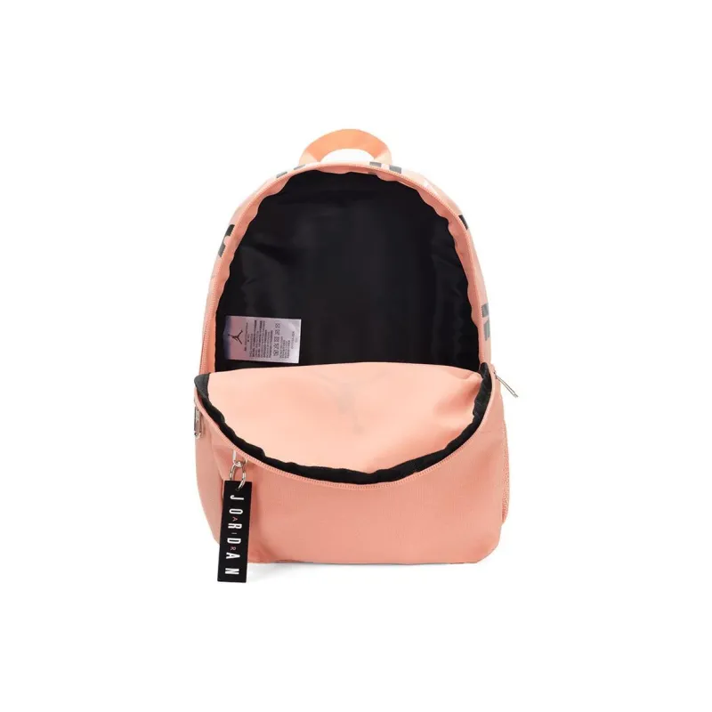 Jordan Polyester Backpack Medium Size Unisex Pink-1