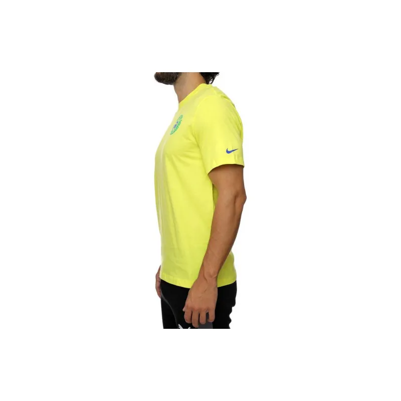 Nike Soccer Jerseys Men Yellow-2