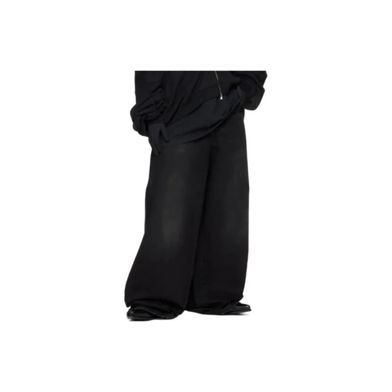 Vetements Jeans Men Black-1