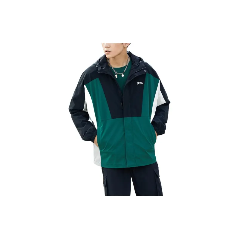 Anta Life Collection Jacket Men's Pond Green-2